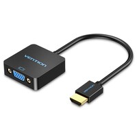 Picture of Vention HDMI To VGA Converter With Female Micro Usb & Audio Port, 0.15M, ACRBB