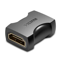 Picture of Vention HDMI Female To Female Coupler Adapter, Black, Set Of 2 Pcs, AIRB0-2