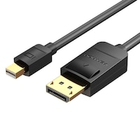 Picture of Vention Mini Dp To Dp Cable, 1.5M, Black, HAABG