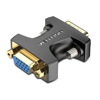 Picture of Vention VGA Male To Female Adapter, Black, DDFB0