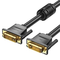 Picture of Vention DVI 24 + 1 Male To Male Cable, 3M, Black, EAABI