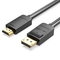 Picture of Vention Dp To HDMI Cable, 1.5M, Black, HADBG