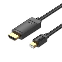 Picture of Vention 4K Mini Displayport To HDMI Cable, 1.5M, Black, HAHBG