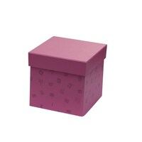 Vernon Eco-Neutral Desktop Memo Cube, Pink