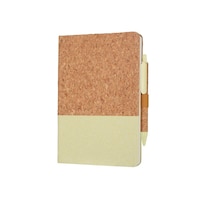Picture of Eco-Neutral Borsa A5 Cork Fabric Hard Cover Notebook and Pen Set