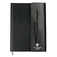 Picture of Pierre Cardin Norden Pen and Notebook in Refillable Sleeve Set