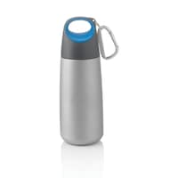 XD Design Bopp Mini Water Bottle With Carabiner, Blue