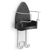 Brabantia Iron Box Holder & Hanger Set, Black & Chrome