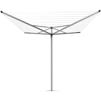 Brabantia Rotary 4 Arms Clothes Dryer Stand, 50m, Silver