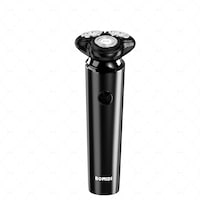 Bomidi M7 Waterproof Electric Shaver with Triple Floating Blades, Black