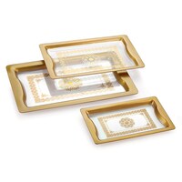 Picture of Topaz Acrylic Tray, 84001, Set Of 3 Pcs