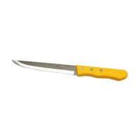 Sekizo Carving Stainless Steel Kitchen Chef Knife, Yellow