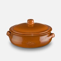 Picture of Regas Spanish Round Casserole with Lid, 17cm, 700ml, Brown