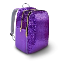 Picture of Blackstone Reversible Sequins Kids School Bag, Purple