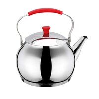 Hascevher Stainless Steel Teapot, Silver