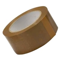 Picture of Visions Self Adhesive Tape 42 Micron 24 mm width 100 yards, Brown