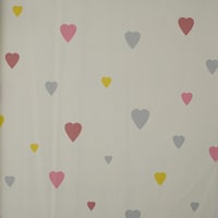 EGI Kids' World Heart Wallpaper Roll, 15.6x1.06m