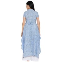 Picture of Ezis Fashion Women's Floral Printed Kurti, BSH0945301, Blue