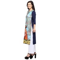 Picture of Ezis Fashion Women's Printed Kurti, BSH0945366, Multicolour