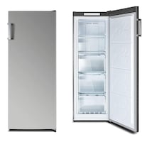 CHiQ No Frost Upright Freezer with Reversible Doors, CSF220NSK1, 220L
