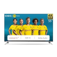 Picture of CHiQ 4K UHD Android TV Dolby Vision LED Smart TV, U55G7P, 55 Inch