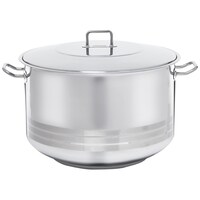Hascevher Gastro Stainless Steel Cooking Pot, 45L