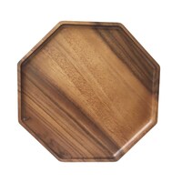 Picture of Blackstone Octagon Shape Acacia Wooden Serving Platter