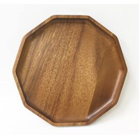 Picture of Blackstone Decagon Shape Acacia Wooden Serving Platter