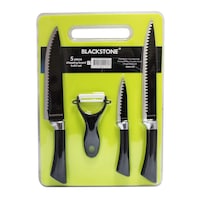 Picture of Blackstone Knife Set with Chopping Board, Set Of 5 Pcs