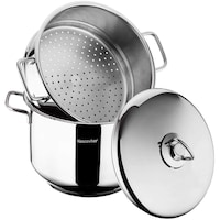Picture of Hascevher Stainless Steel Steamer Cookware - Set Of 3 Pcs
