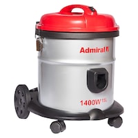 Picture of Admiral Drum Vacuum Cleaner, 15L, 1400W - Red