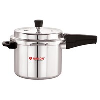 Picture of Nirlon Induction Base Pressure Cooker, Silver