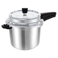Picture of Nirlon Stainless Steel Pressure Cooker, Silver