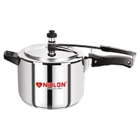 Picture of Nirlon Classic Induction Friendly Stainless Steel Inner Lid Pressure Cooker, Silver