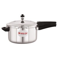 Picture of Nirlon Outer Lid Pressure Cooker, Silver