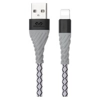 Picture of Miccell 2.4A TPE USB to Lightning Cable, 1.2M, VQ-D114-IP, Grey