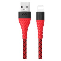 Picture of Miccell 2.4A TPE USB to Lightning Cable, 1.2M, VQ-D114-IP, Red