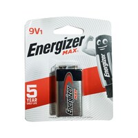 Picture of Energizer Max Alkaline Battery, 1.5V, 9V, 522BP1