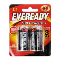 Picture of Eveready Carbon Zinc Batteries, C, 2 Pcs