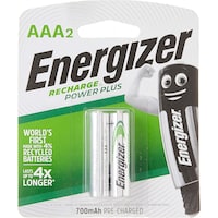 Picture of Energizer Rechargeable Battery, AAA, 2 Pcs