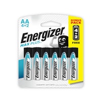 Picture of Energizer Max Plus Battery, AA - Promo Pack of 6 Pcs