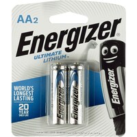 Picture of Energizer Ultimate Lithium Battery, AA, 2 Pcs, L91BP2