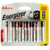 Picture of Energizer Max Battery, AA - Promo Pack of 12 Pcs