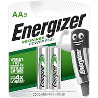 Picture of Energizer Rechargeable Battery, AA, 2 Pcs