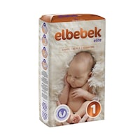 Picture of Elbebek New Born Twin Baby Diapers, 50 Pcs - Carton of 4