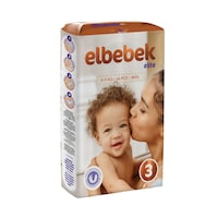 Picture of Elbebek Midi Jumbo Baby Diapers, 66 Pcs - Carton of 4