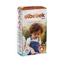 Picture of Elbebek Maxi Jumbo Baby Diapers, 60 Pcs - Carton of 4
