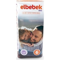 Picture of Elbebek XL Jumbo Baby Diapers, 40 Pcs - Carton of 4