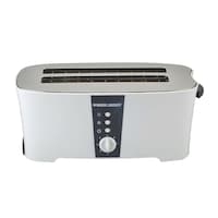 Picture of Black & Decker 4 Slice Cool Touch Toaster, White, 1350W, ET124-B5