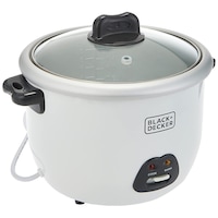 Picture of Black & Decker Rice Cooker, White, 1.8 litre, RC1850-B5-SP